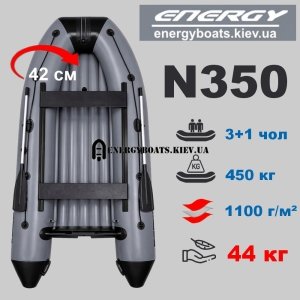 Лодка с надувным дном Energy N350 НДНД STANDART