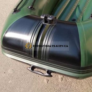 Установка рым-ролика со скобой на надувную лодку ПВХ